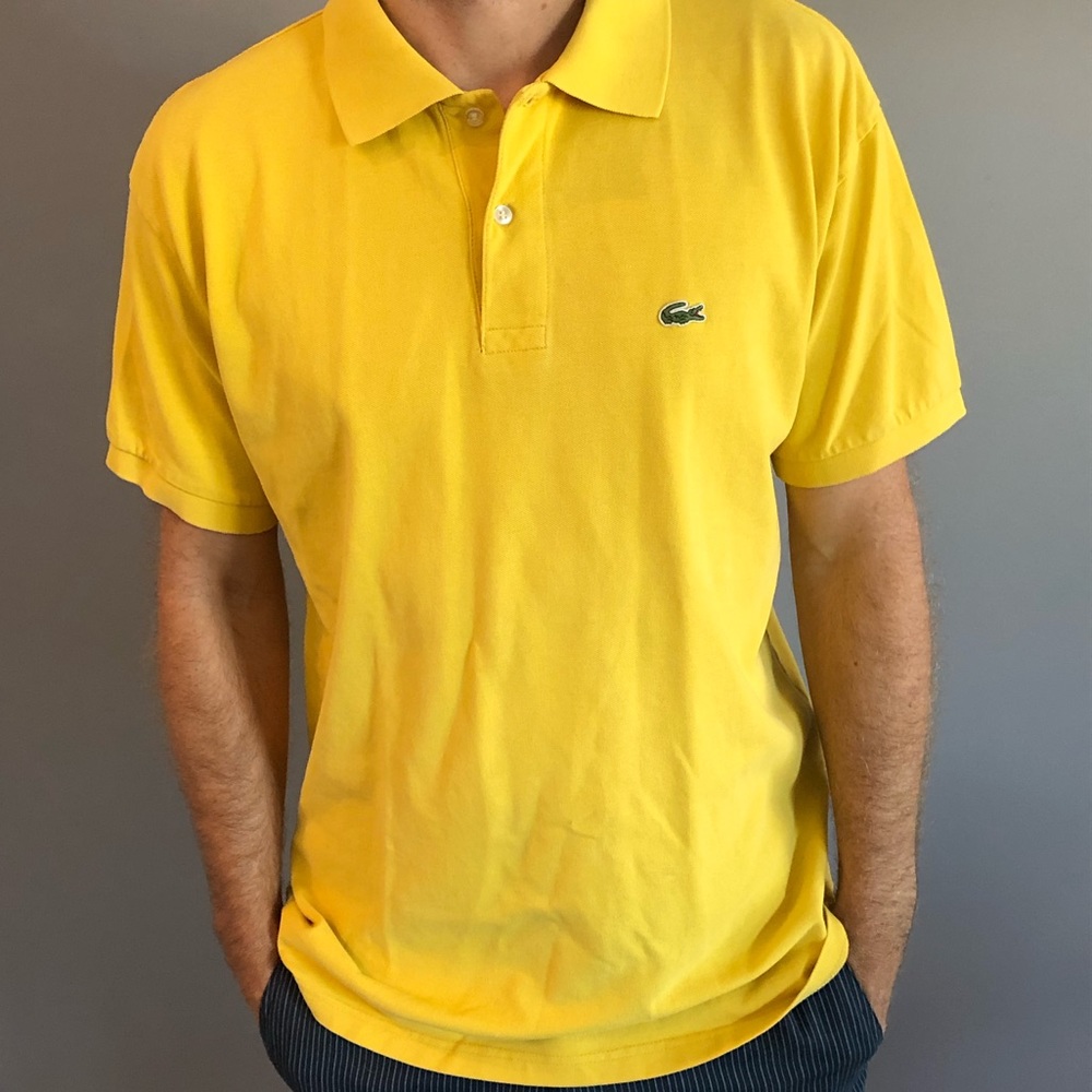 Lacoste Men’s Yellow Polo